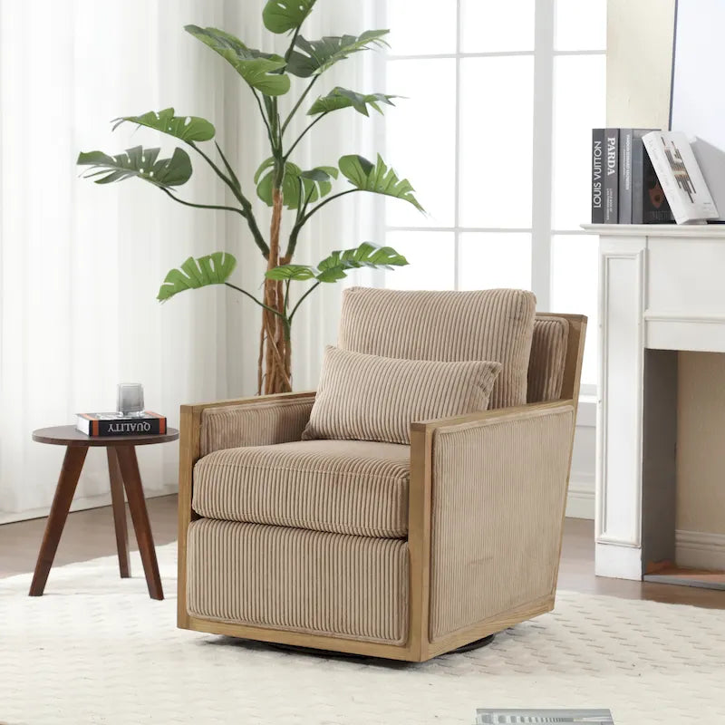 26.8 Fauteuil pivotant en tonneau