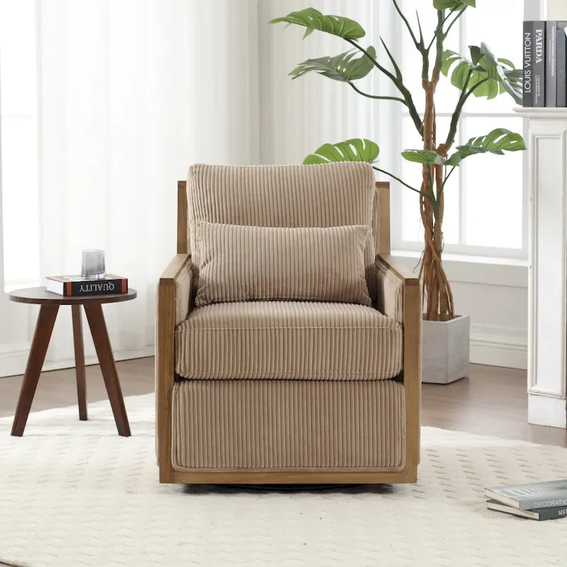 26.8 Fauteuil pivotant en tonneau