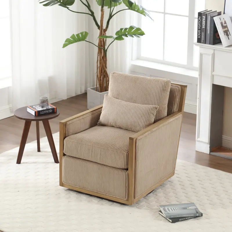 26.8 Fauteuil pivotant en tonneau