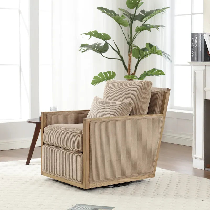 26.8 Fauteuil pivotant en tonneau
