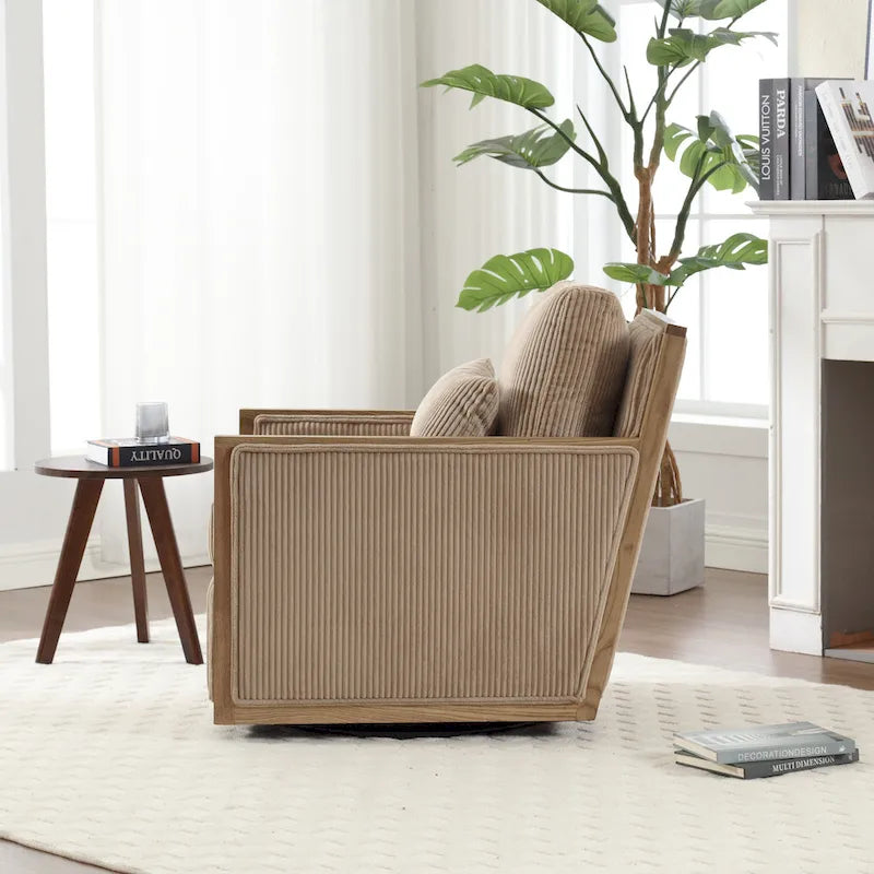 26.8 Fauteuil pivotant en tonneau