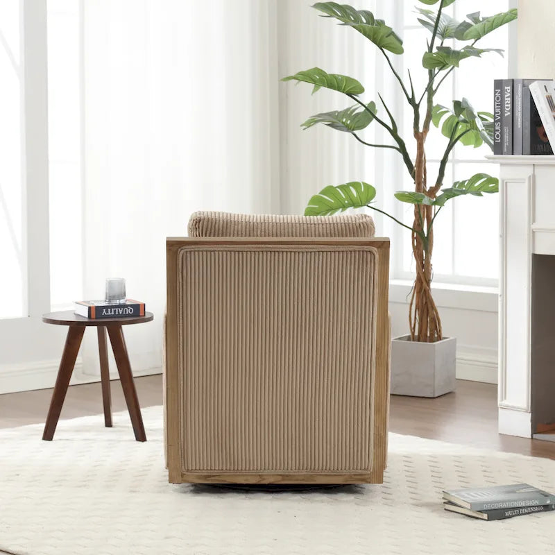 26.8 Fauteuil pivotant en tonneau