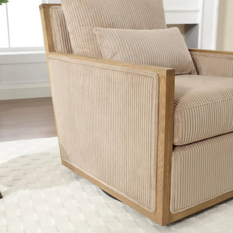 26.8 Fauteuil pivotant en tonneau