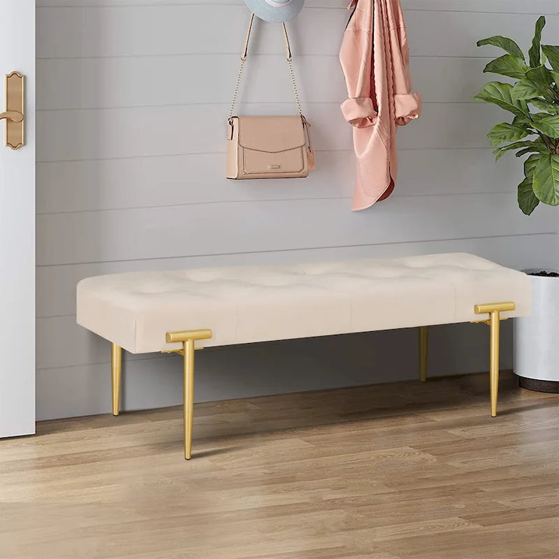 48  Modern Ottoman Bench For Bedroom Living Room Entryway