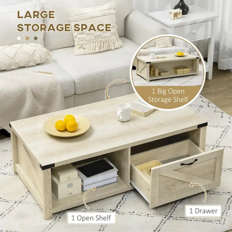 Table basse de ferme