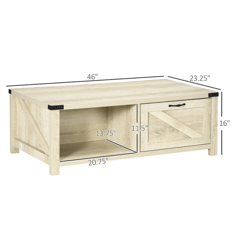Table basse de ferme