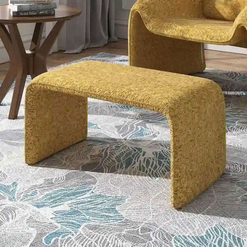 Style moderne, repose-pieds, chaise longue