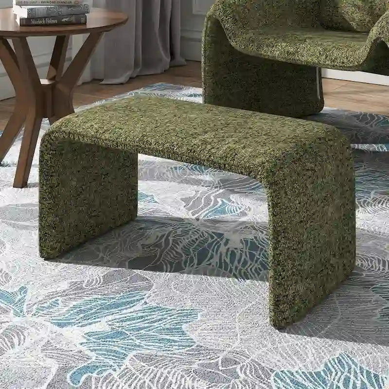 Style moderne, repose-pieds, chaise longue