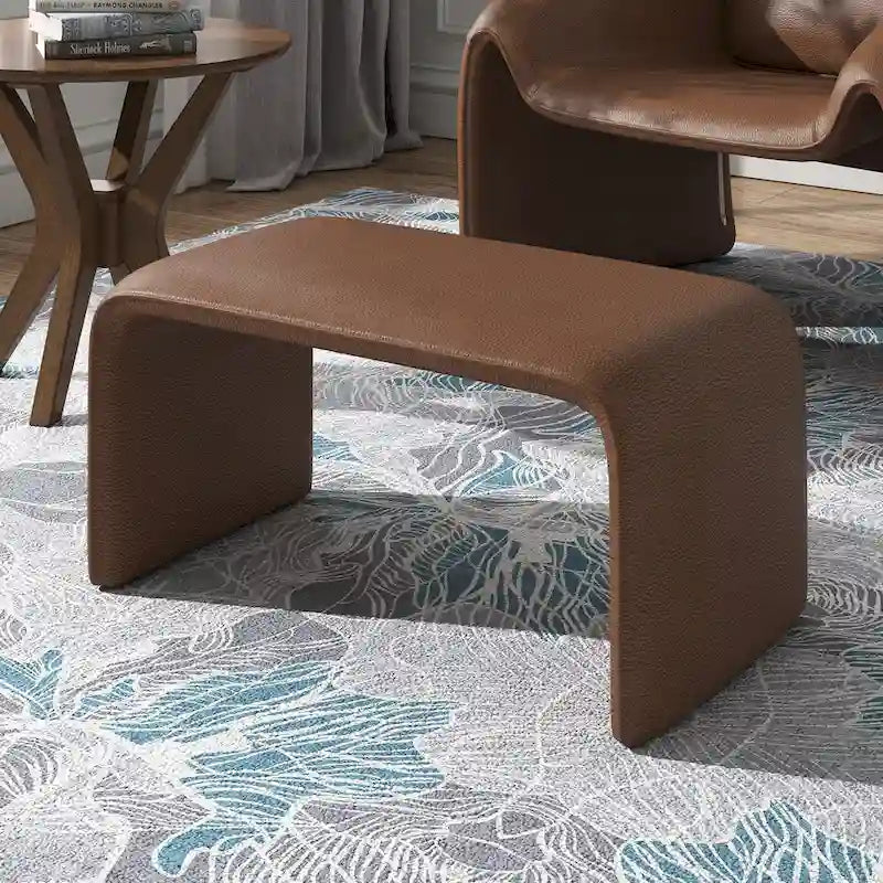 Style moderne, repose-pieds, chaise longue