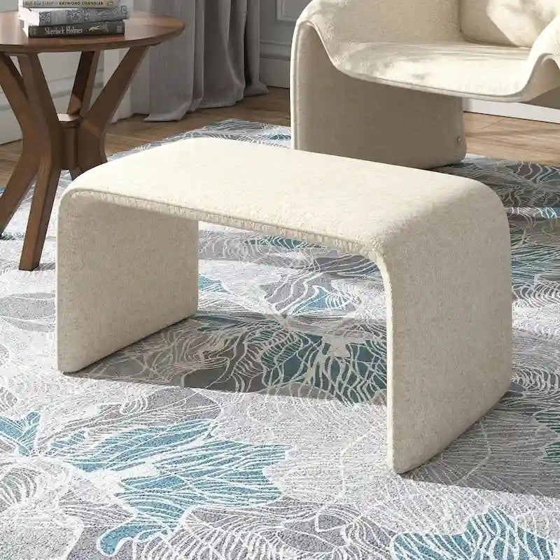 Style moderne, repose-pieds, chaise longue