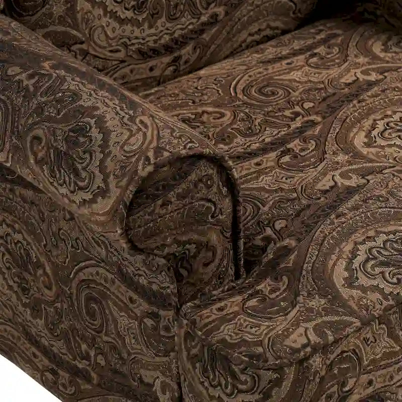 Lot de 2 fauteuils à oreilles élégants pour salon, fauteuils d'appoint rembourrés