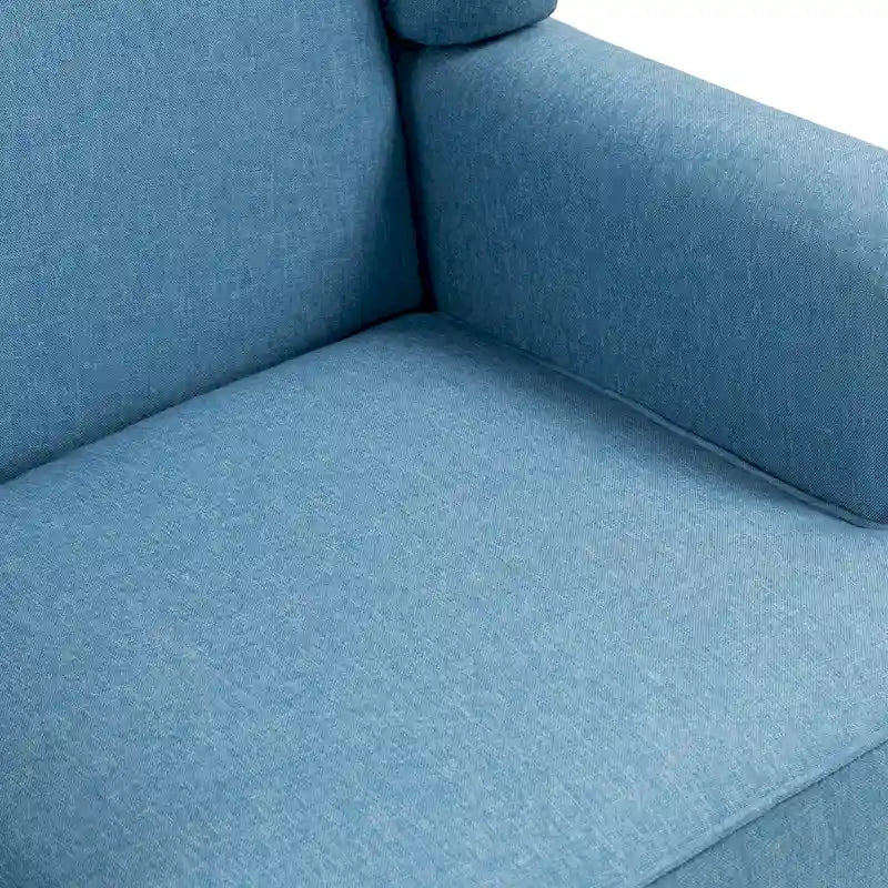Lot de 2 fauteuils à oreilles élégants pour salon, fauteuils d'appoint rembourrés