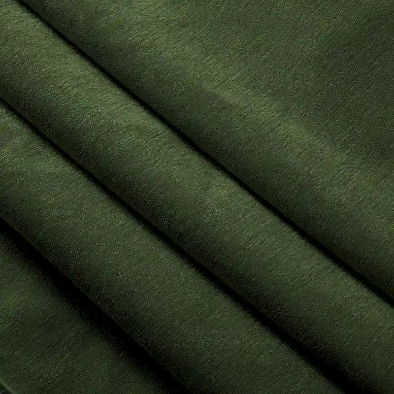 83.4 Canapé d'angle 2 places Chenille avec Ottomans