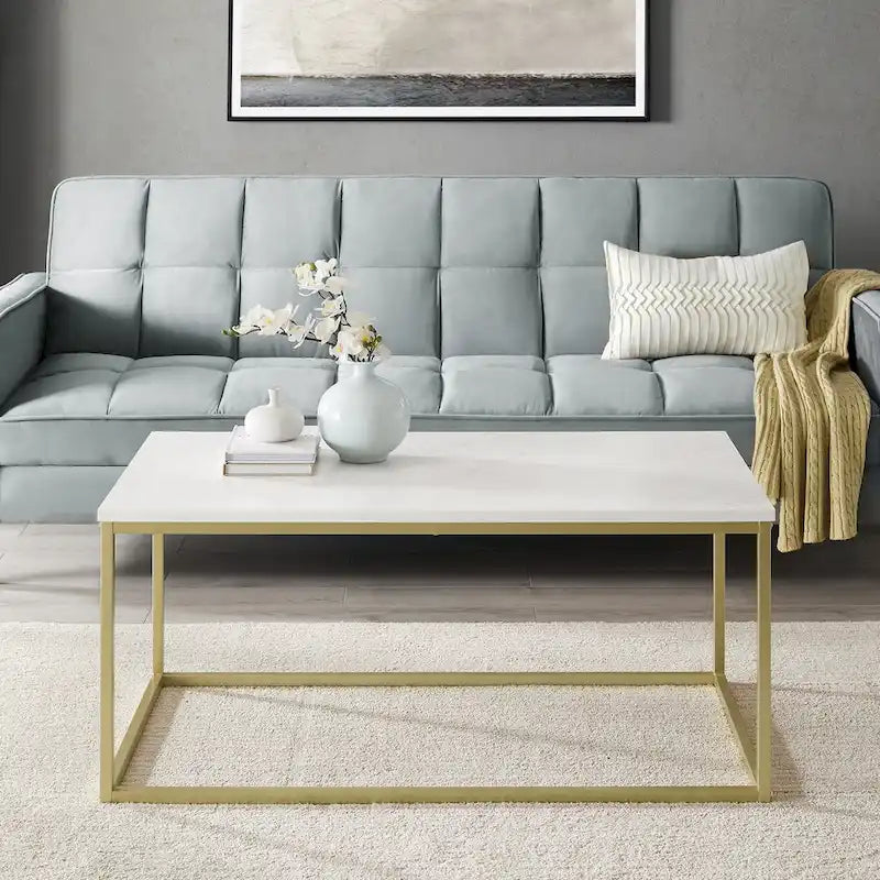 Middlebrook Designs Geller Metal Frame Coffee Table
