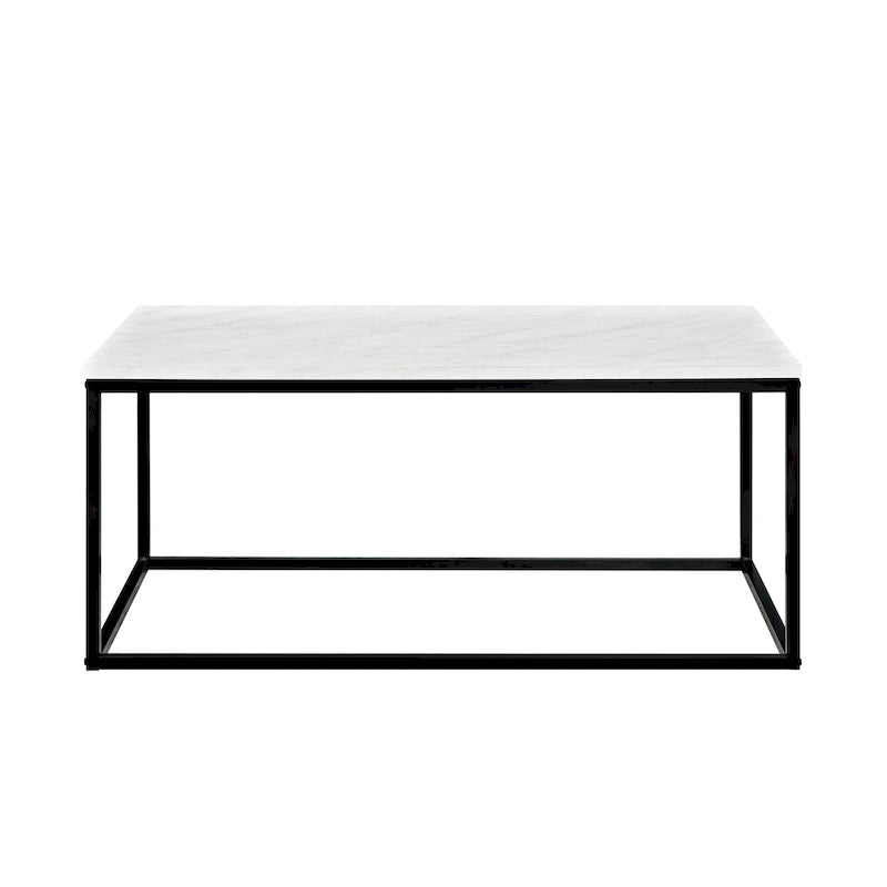 Table basse à structure métallique