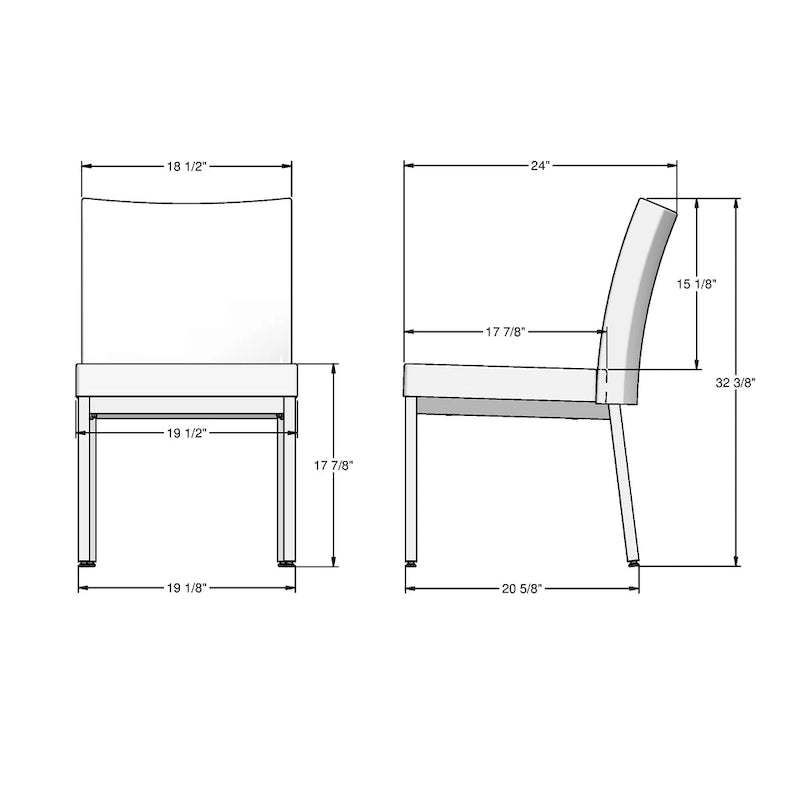 Chaises de salle à manger (Lot de 2)
