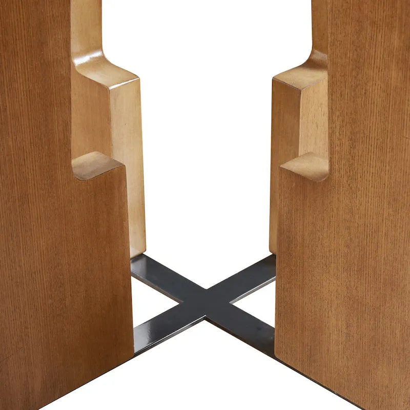 44 Table à manger ronde - Pacanier