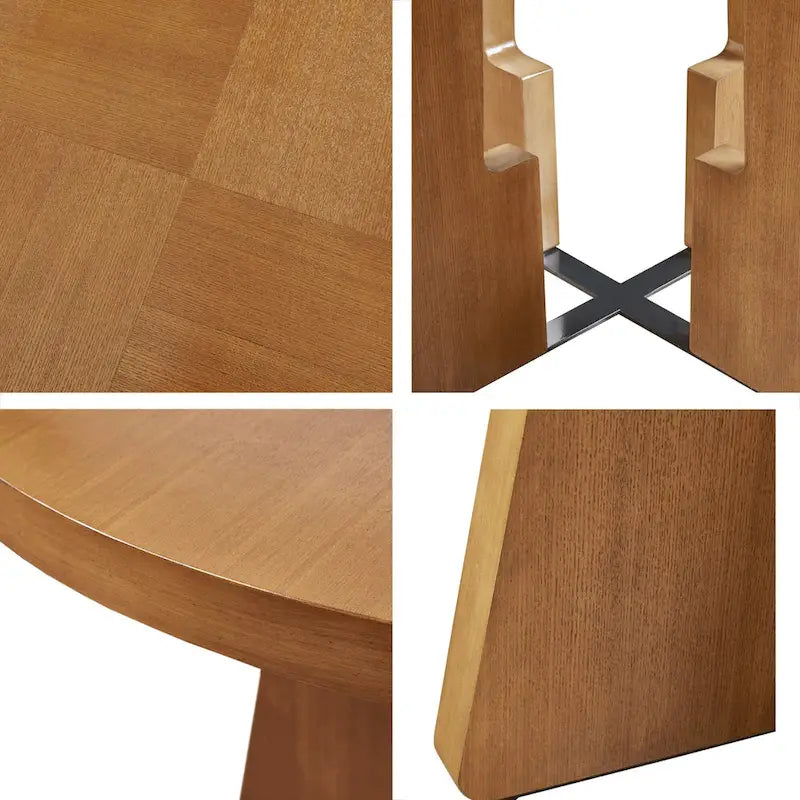 44 Table à manger ronde - Pacanier