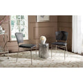 Chaise de salle à manger noire (lot de 2) - 17,5 x 21,8 x 33,3 - 18L x 22P x 33H