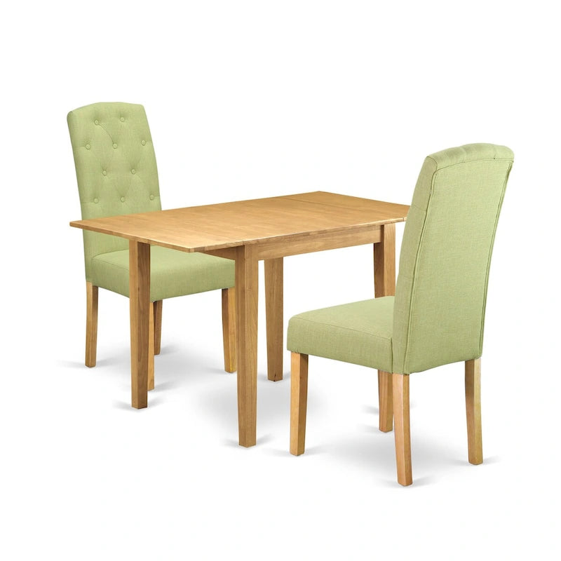 Table et chaises de salle à manger trois pièces