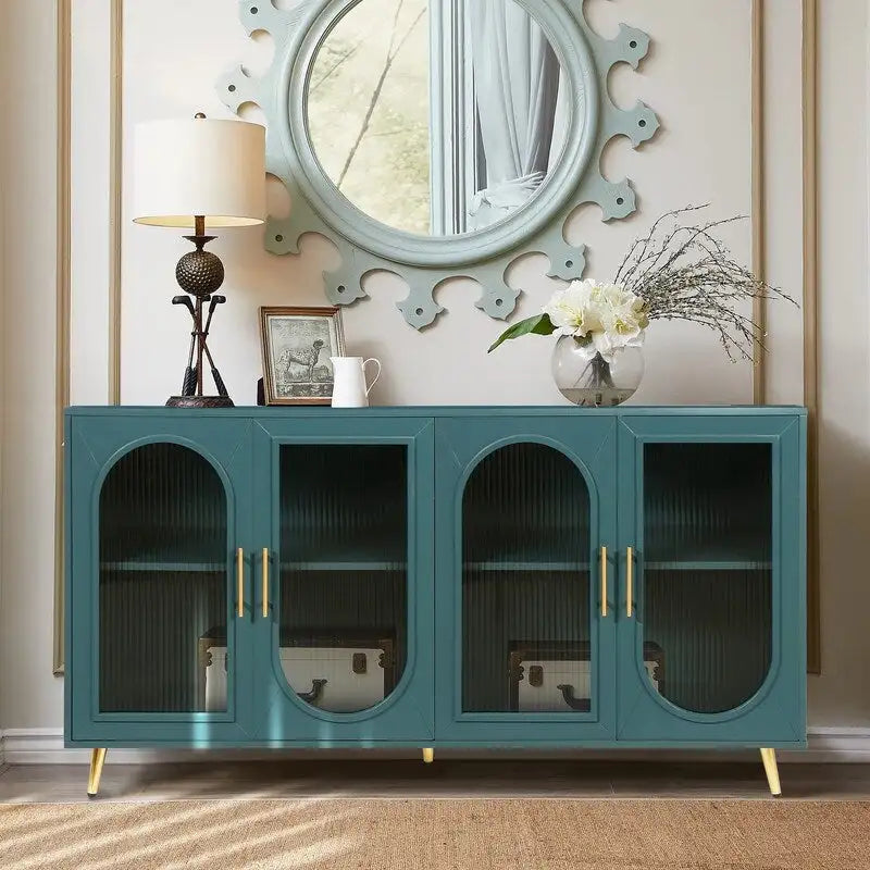Buffet de style Mid-Century Modern de 151,9 cm de large
