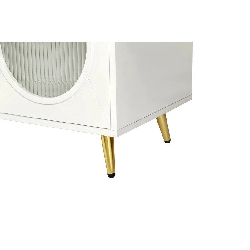 Buffet de style Mid-Century Modern de 151,9 cm de large