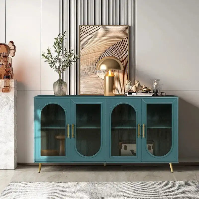 Buffet de style Mid-Century Modern de 151,9 cm de large