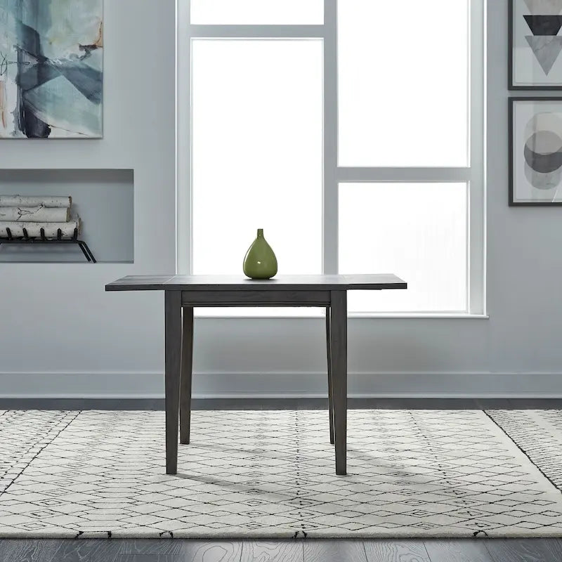 Table pliante en pierre grise