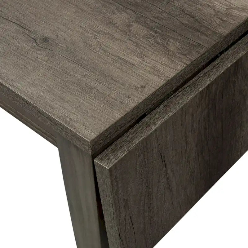 Table pliante en pierre grise