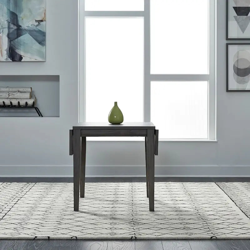 Table pliante en pierre grise